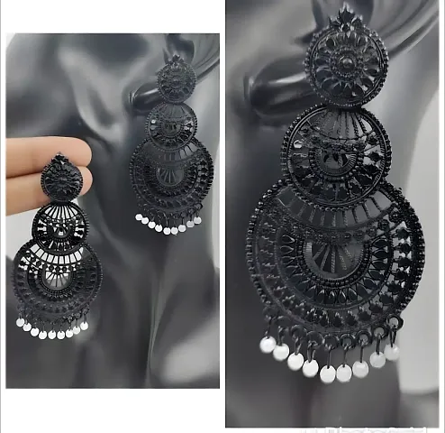 Latest 3 Layer Jhumka Earrings for Women