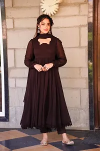 Classic Stitched Ethnic Gowns For Women-thumb2