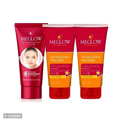 Meglow Women Cream Combo