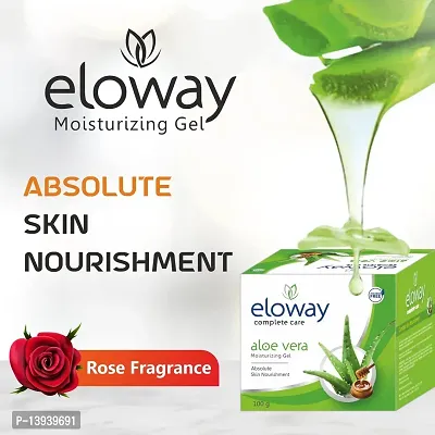 Eloway Aloevera Moisturising Gel For Skin Nourishment 100g Each Pack of 3-thumb4