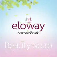 Eloway Aloevera Glycerin Beauty soap 3 (100g) and Aloevera Gel (100g) For Moisturized and Glowing Skin Combo Pack of 4-thumb3
