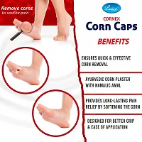 Leeford Cornex Corn Caps 80 Strips - Medicated Plaster Bandage Skin Friendly Cap |Soothing Effect, Helps for Fast, Effective and Easy to Deep Foot Corn Remover-thumb3