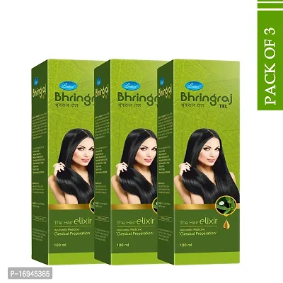 Leeford Bhringraj Tel 100ml Pack of 3 Hair Oil (300 ml)