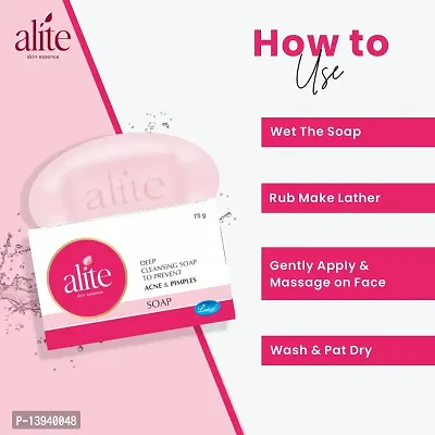 Alite Deep Cleansing Soap for Acne  Pimples(75gm each)-thumb5