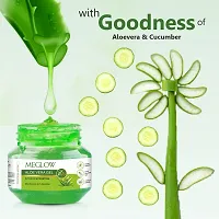 Meglow Aloevera Gel Jar For Nourished and Healthy Skin 100g Each Pack of 3-thumb1