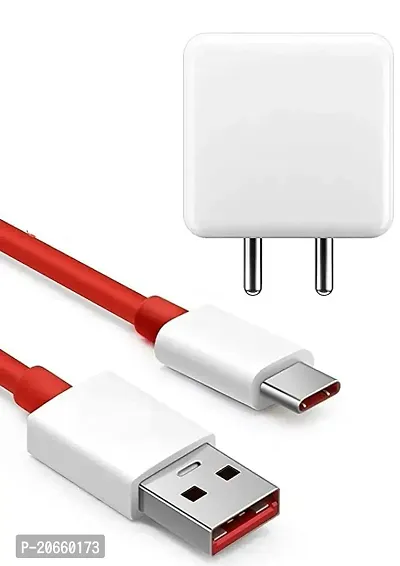OVEETEK 10 TO 65W smart charger Compatible for Xiaomi Poco M5sOriginal Adapter Like Qualcomm QC 4.0 Quick Dash Warp Dart Flash Super Vooc Fast Charger With 1.2 Meter Type C USB Data Cable (5V=4A/10V=6.5A, TDS2, Red)-thumb0