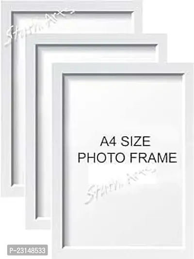 Designer Wall Wood Photo Frames-3 Pieces