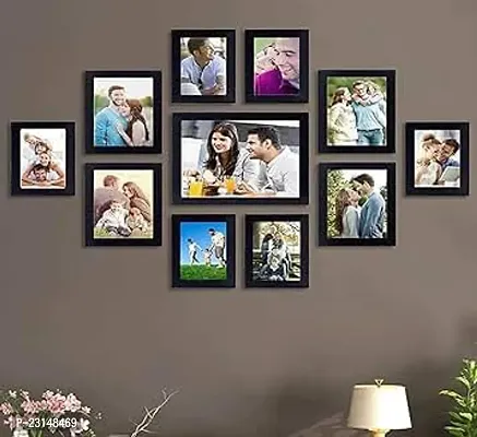 Designer Wall Wood Photo Frames-11 Pieces-thumb0