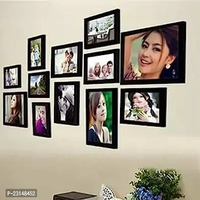 Designer Wall Wood MDF Photo Frame-12 Pieces