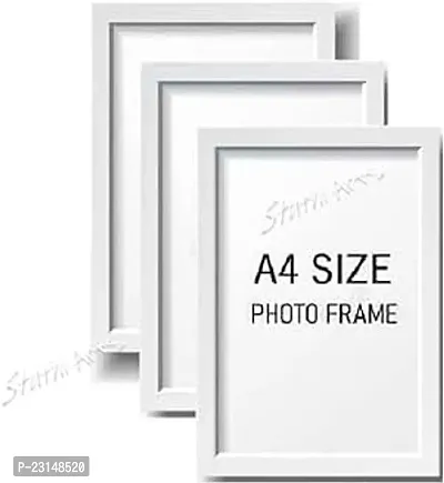 Designer Wall Wood Photo Frames-3 Pieces