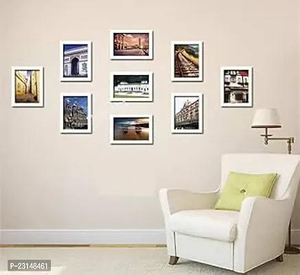 Designer Set Of 9 Photo Frame For Living Room Wall Decoration-9 Pieces