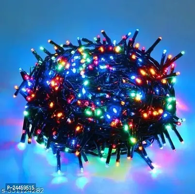 (Multi Color, Pack of 1) 12 Meter 36 Led Dhoom Lights Waterproof LED Decorative String Fairy Rice Lights for Indoor and Outdoor Decoration Lights, Festival, Party, Wedding, Garden