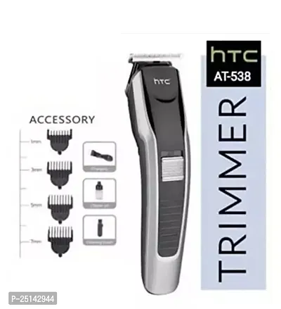 TRIMMER AT538 Electric Hair and beard trimmer for men Shaver Rechargeable Hair Machine adjustable for men Beard Hair Trimmer, Bal Katne Wala Machine, beard trimmer for men with 4 combs, Lubricant Oil,-thumb2