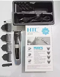 TRIMMER AT538 Electric Hair and beard trimmer for men Shaver Rechargeable Hair Machine adjustable for men Beard Hair Trimmer, Bal Katne Wala Machine, beard trimmer for men with 4 combs, Lubricant Oil,-thumb3