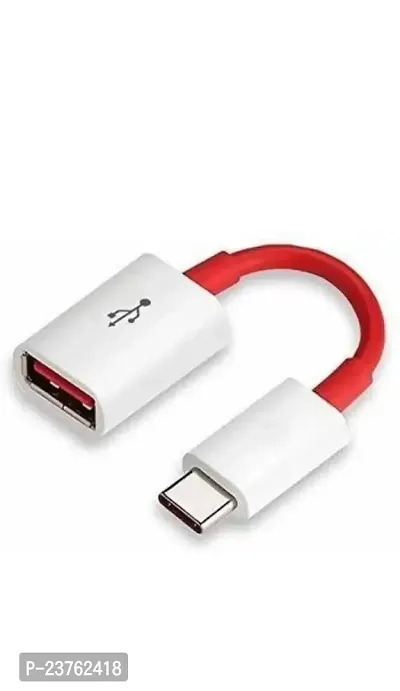 OTG TYPE C CABLE RED CHARGEBLE-thumb0