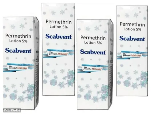 Scabvent 5 Per Cent Lotion Pack Of 4