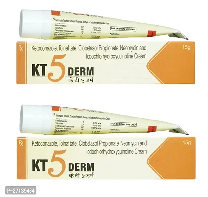 Kt 5 Derm Cream 15Gm Pack Of 2-thumb0