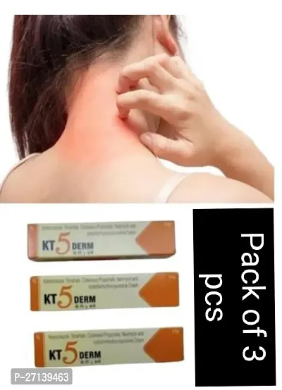 Kt 5 Derm Cream 15Gm Pack Of 3-thumb0