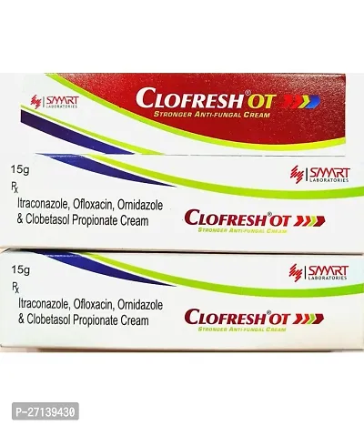 Smart Clofresh Ot Antifungal Cream 15G Pack Of 2