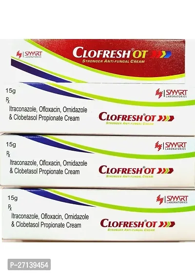 Smart Clofresh Ot Antifungal Cream Pack Of 3