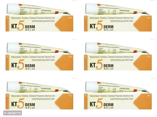 Kt 5 derm cream 15 gm pack of 6 pcs-thumb0