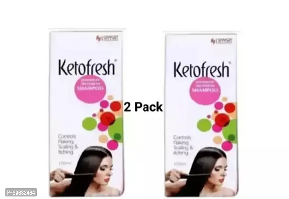 Ketofresh shampoo 100 ml pack of 2 pcs