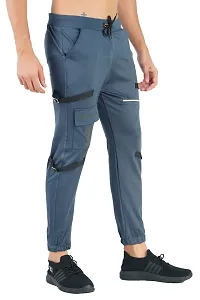 Raysx Stylish Men's Cargo Pants with Multiple Pockets for Everyday and Sports Wear-thumb3