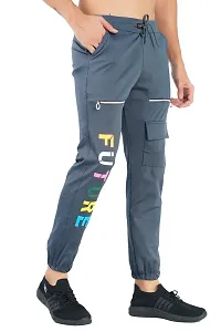 Raysx Stylish Men's Cargo Pants with Multiple Pockets for Everyday and Sports Wear-thumb2