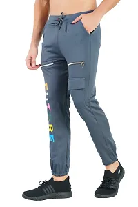 Raysx Stylish Men's Cargo Pants with Multiple Pockets for Everyday and Sports Wear-thumb3