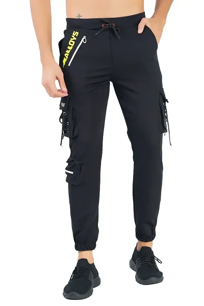 Stylish Mens Cargo Pants with Multiple Pockets for Everyday and Sports Wear