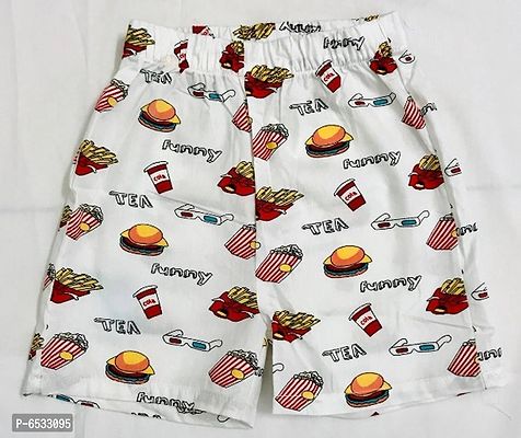 Short For Boys Casual Printed Pure Cotton PACK OF 5-thumb5