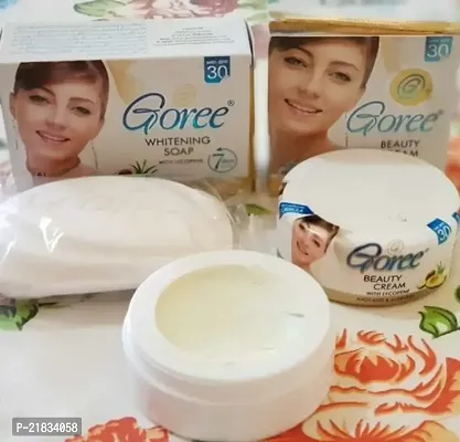Goree Beauty Cream With Goree Whitening Soap 100g and cream 30g Combo
