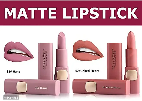 Miss Rose Professional Make-up Cream Matte Long Lasting Waterproof Lipstick-thumb0