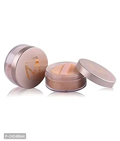 Miss rose Loose Powder Whitening Oil Control Face Makeup Shade - 11, Beige, 12 g-thumb3