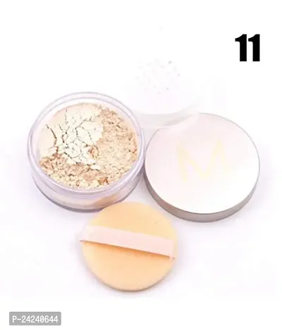 Miss rose Loose Powder Whitening Oil Control Face Makeup Shade - 11, Beige, 12 g-thumb0