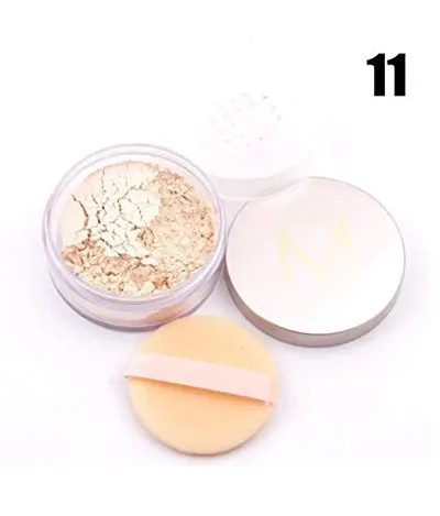 Miss rose Loose Powder Whitening Oil Control Face Makeup Shade - 11, Beige, 12 g