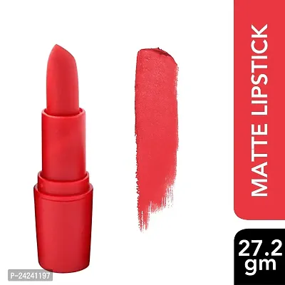 Miss rose Hot and Soft Matte Lipstick Long Lasting Moisturizer Lip Gloss Lipstick Combo Pack. (Color 2)-thumb2