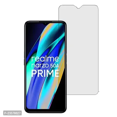 iNFiGO Crystal Clear Impossible Fibre Glass, a Screen Protector compatible for Realme Narzo 50A Prime-thumb0