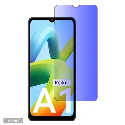 iNFiGO Blue Light Resistant Tempered Glass, a Screen Protector compatible for Redmi A1.-thumb0
