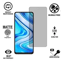 iNFiGO Anti-Scratch Matte Finish Tempered Glass, a Screen Protector compatible for Redmi Note 9 Pro Max.-thumb1