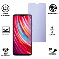 iNFiGO Blue Light Resistant Tempered Glass, a Screen Protector compatible for Redmi Note 8 Pro.-thumb1