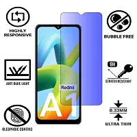 iNFiGO Blue Light Resistant Tempered Glass, a Screen Protector compatible for Redmi A1.-thumb1