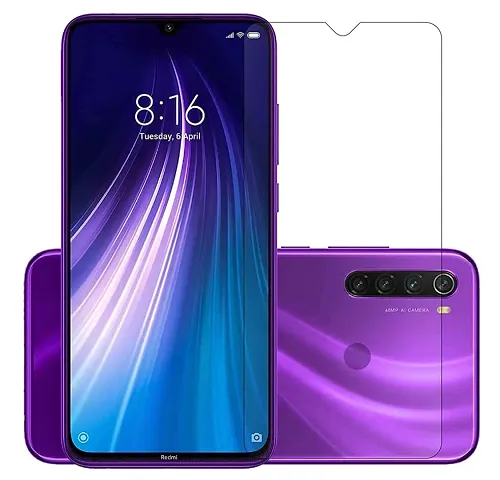 iNFiGO a Screen Protector compatible for Redmi Note 8.