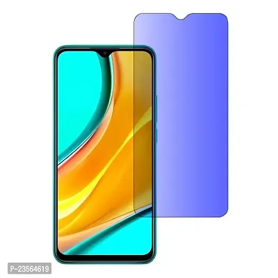 iNFiGO Blue Light Resistant Tempered Glass, a Screen Protector compatible for Redmi 9 Prime.