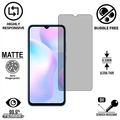 iNFiGO Anti-Scratch Matte Finish Tempered Glass, a Screen Protector compatible for Redmi 9i.-thumb2