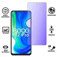 iNFiGO Blue Light Resistant Tempered Glass, a Screen Protector compatible for POCO M2 Pro.-thumb1