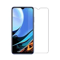 iNFiGO Crystal Clear Impossible Fibre Glass, a Screen Protector compatible for Redmi 9 Power.-thumb1