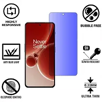 iNFiGO Anti Blue Light (Blue Light Resistant to Protect your Eyes) Tempered Glass Screen Protector for OnePlus Nord 3.-thumb1