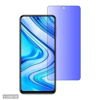 iNFiGO Blue Light Resistant Tempered Glass, a Screen Protector compatible for Redmi Note 9 Pro Max.