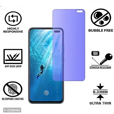 iNFiGO Blue Light Resistant Tempered Glass, a Screen Protector compatible for vivo V19-thumb2